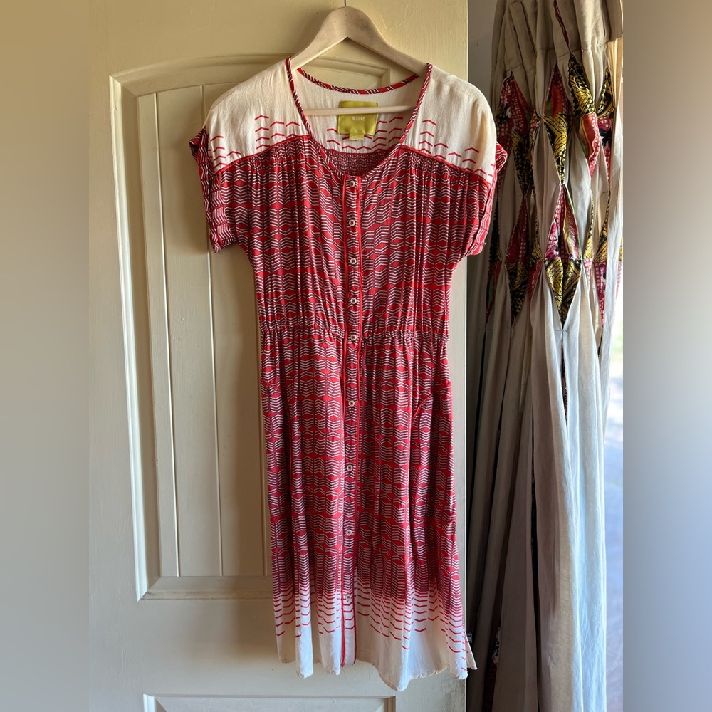 Anthropologie Maeve Veronia Shirt Dress XS Excellent Cond!